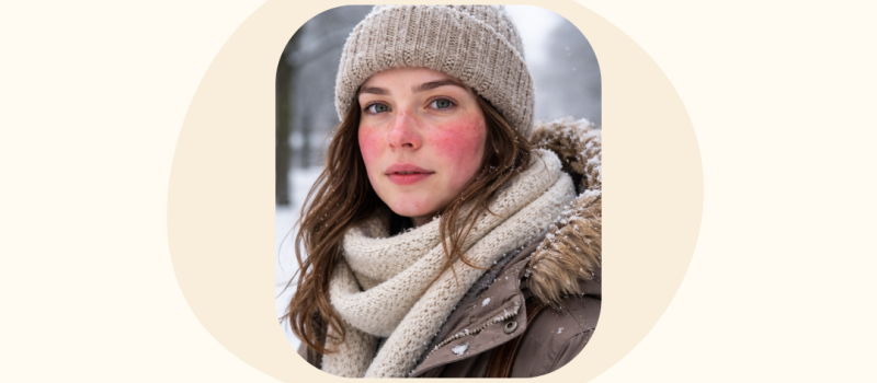 Rosacea in de winter: waarom klachten verergeren en wat je kunt doen